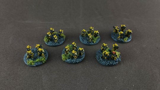 3D printed 6mm army: Space Marines. Infantería