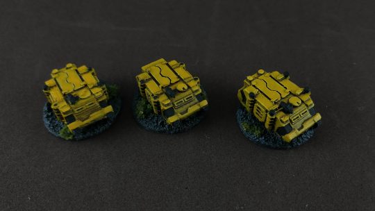 3D printed 6mm army: Space Marines. Transportes